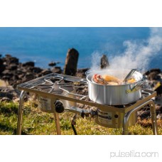 Camp Chef 10.5 qt 2-Piece Aluminum Fry and Steam Pot Set 552294166